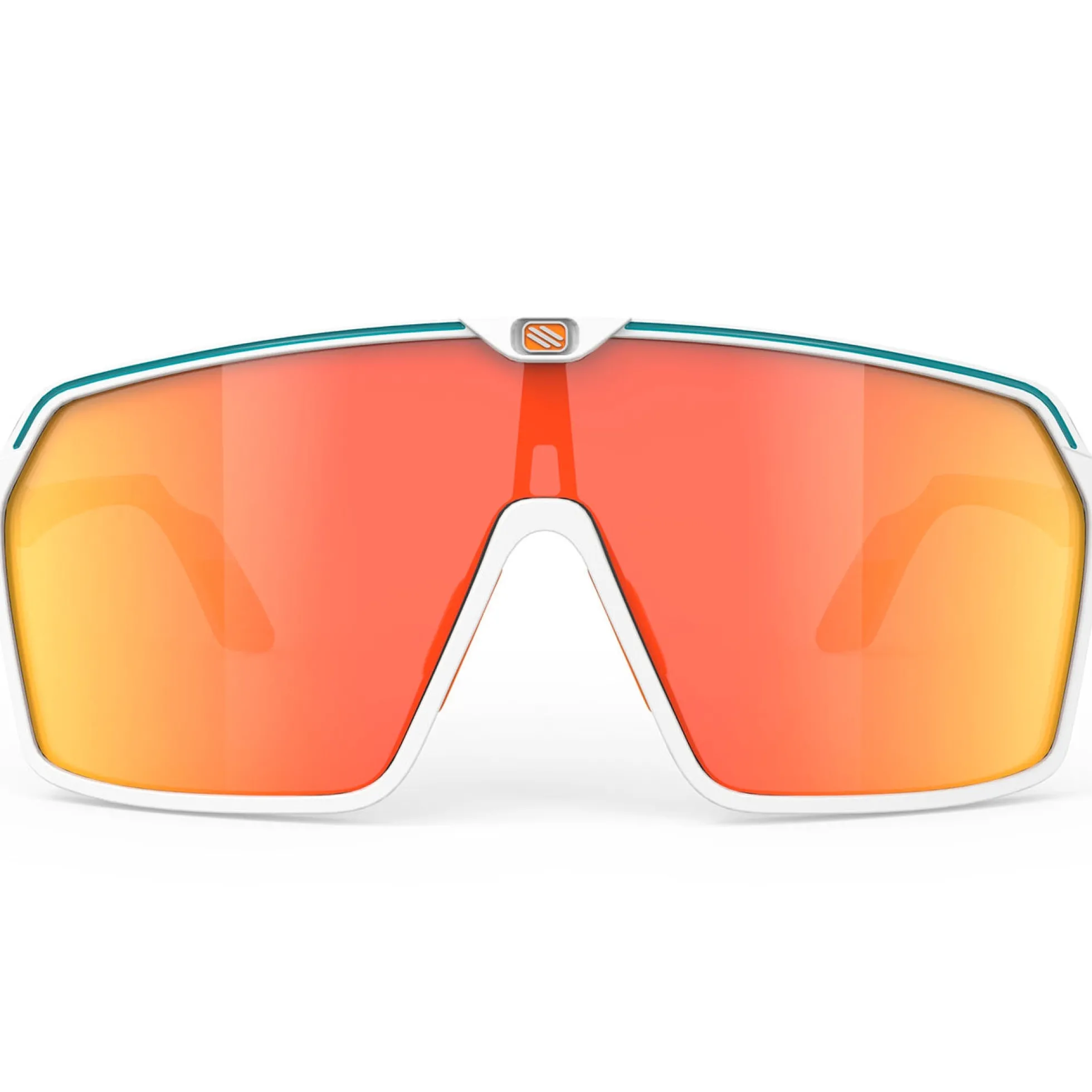 Occhiali Rudy Project Spinshield - White Water Multilaser Orange