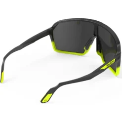 Occhiali Rudy Project Spinshield - Black fade yellow fluo smoke