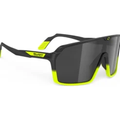 Occhiali Rudy Project Spinshield - Black fade yellow fluo smoke