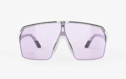 Occhiali Rudy Project Spinshield Air - White Matte ImpactX2 Laser Purple