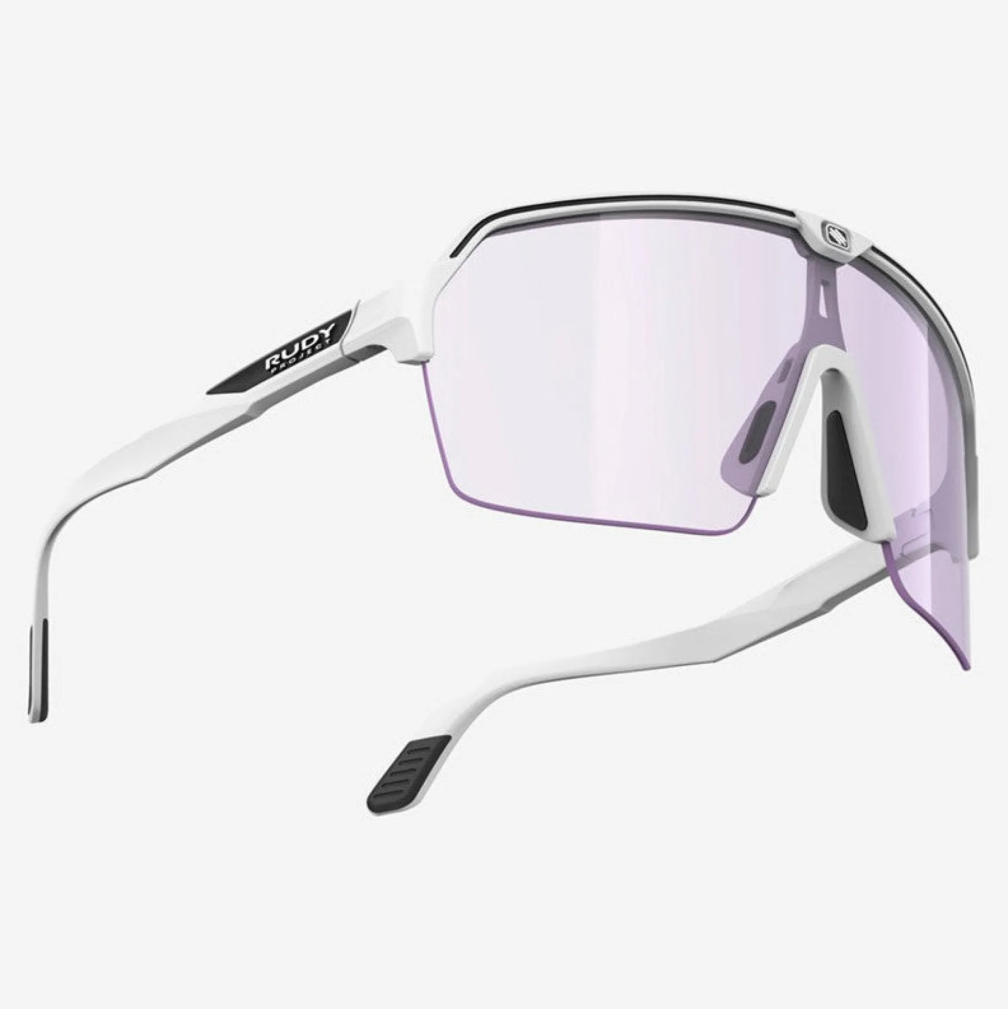 Occhiali Rudy Project Spinshield Air - White Matte ImpactX2 Laser Purple