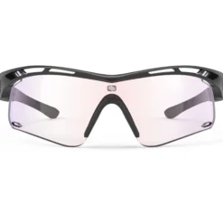 Occhiali Rudy Project Tralyx+ Slim - Black Mat ImpactX Red