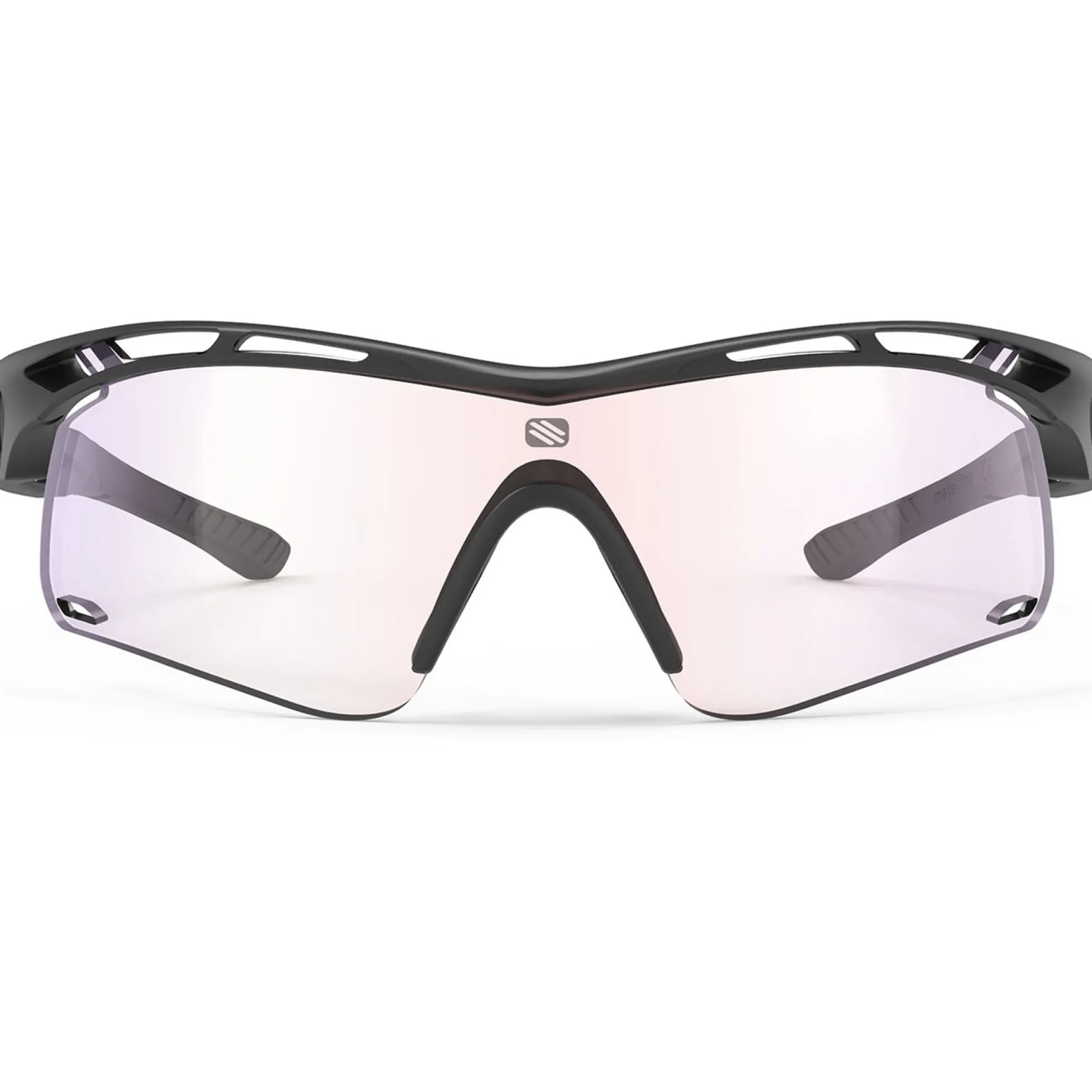 Occhiali Rudy Project Tralyx+ Slim - Black Mat ImpactX Red