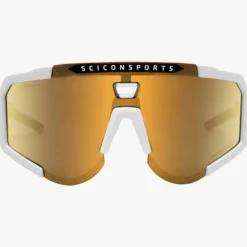 Occhiali Scicon Aeroscope - Bianco Multimirror bronzo