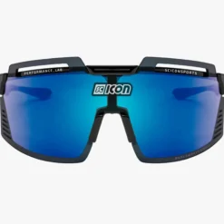 Occhiali Scicon Aerowatt Foza - Nero Multimirror blu