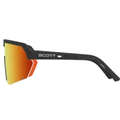 Occhiali Scott Sport Shield - Black Amp Red Chrome