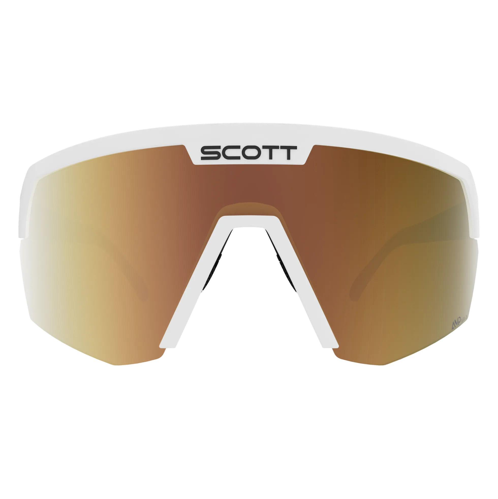 Occhiali Scott Sport Shield - White Amp Light Sensitive Gold Chrome