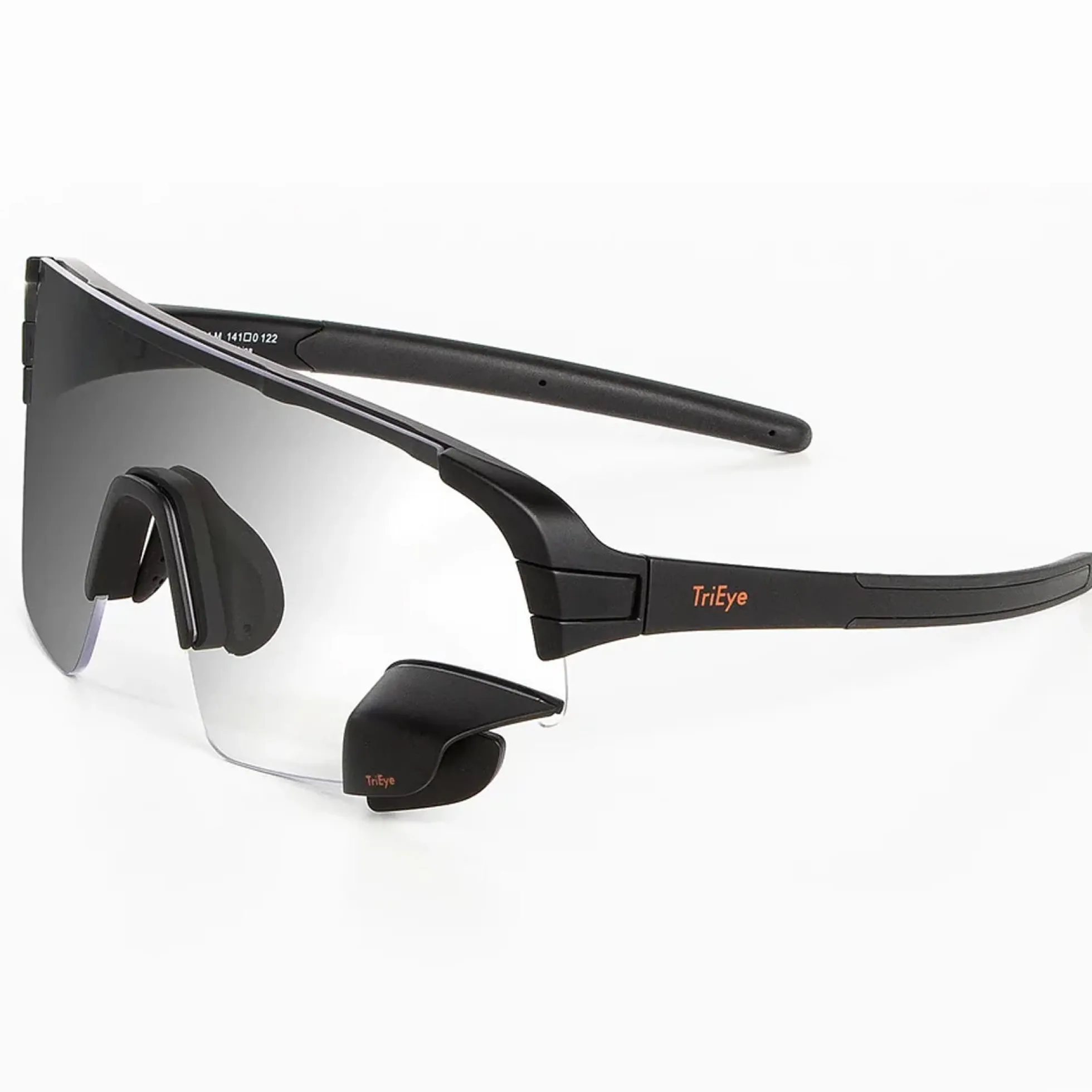 Occhiali Trieye View Sport Photochromatic Small - Nero