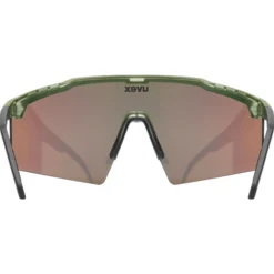 Occhiali Uvex Flowline - Olive Matt Mirror Gold