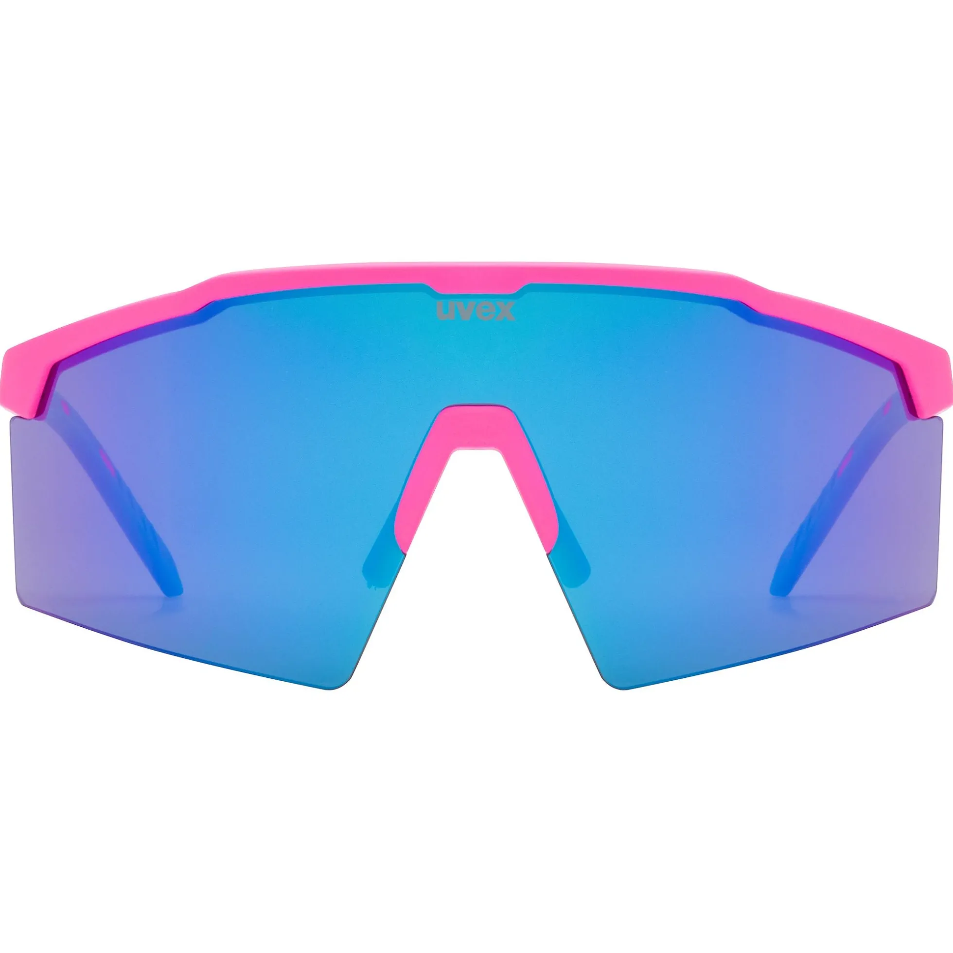 Occhiali Uvex Flowline - Pink Matt Mirror Blue
