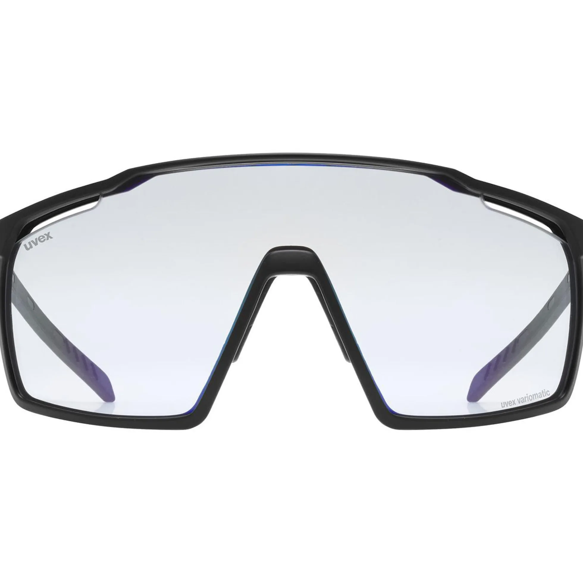 Occhiali Uvex MTN Perform V - Black Matt Variomatic Blue
