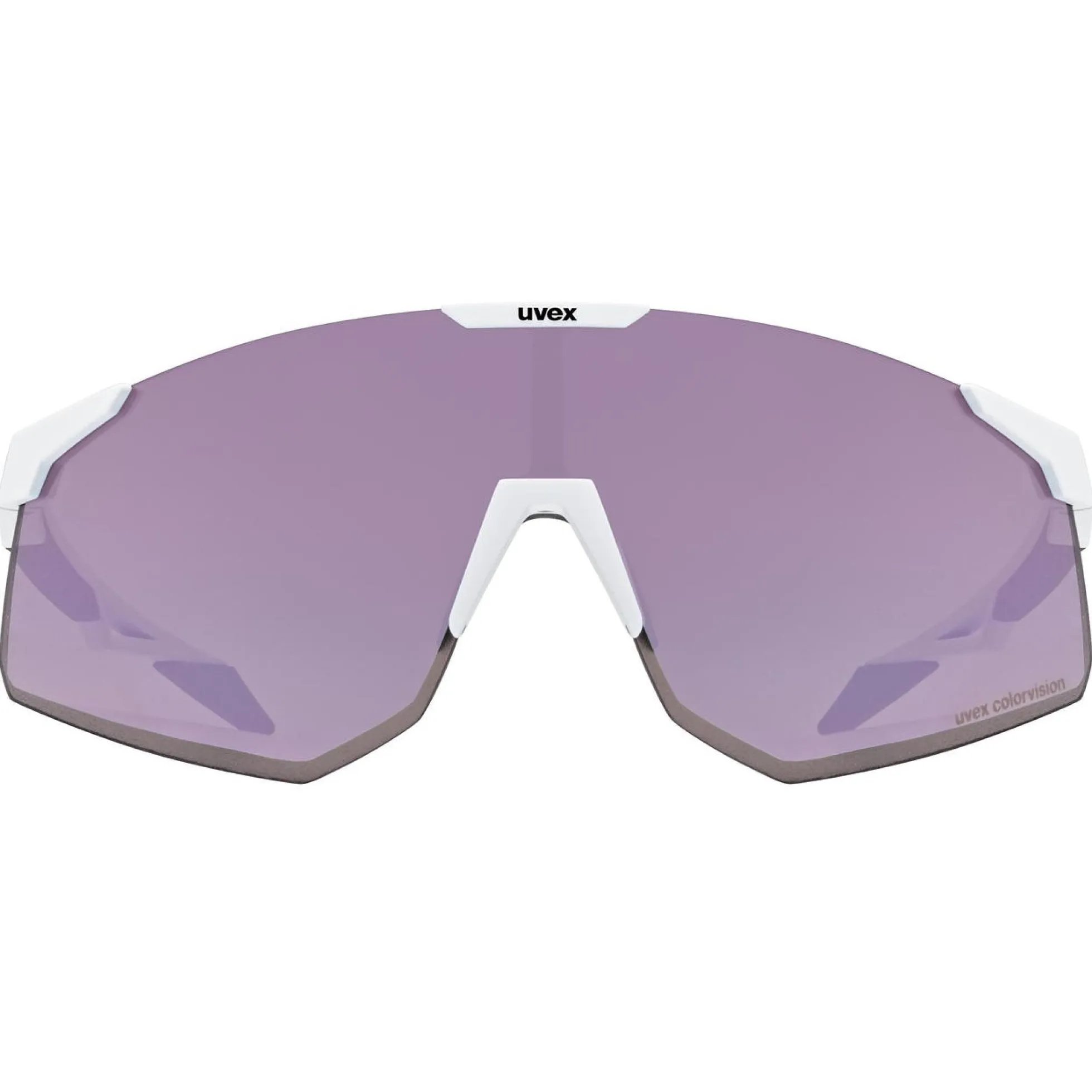 Occhiali Uvex Pace Perform CV - White Matt Pushy Pink