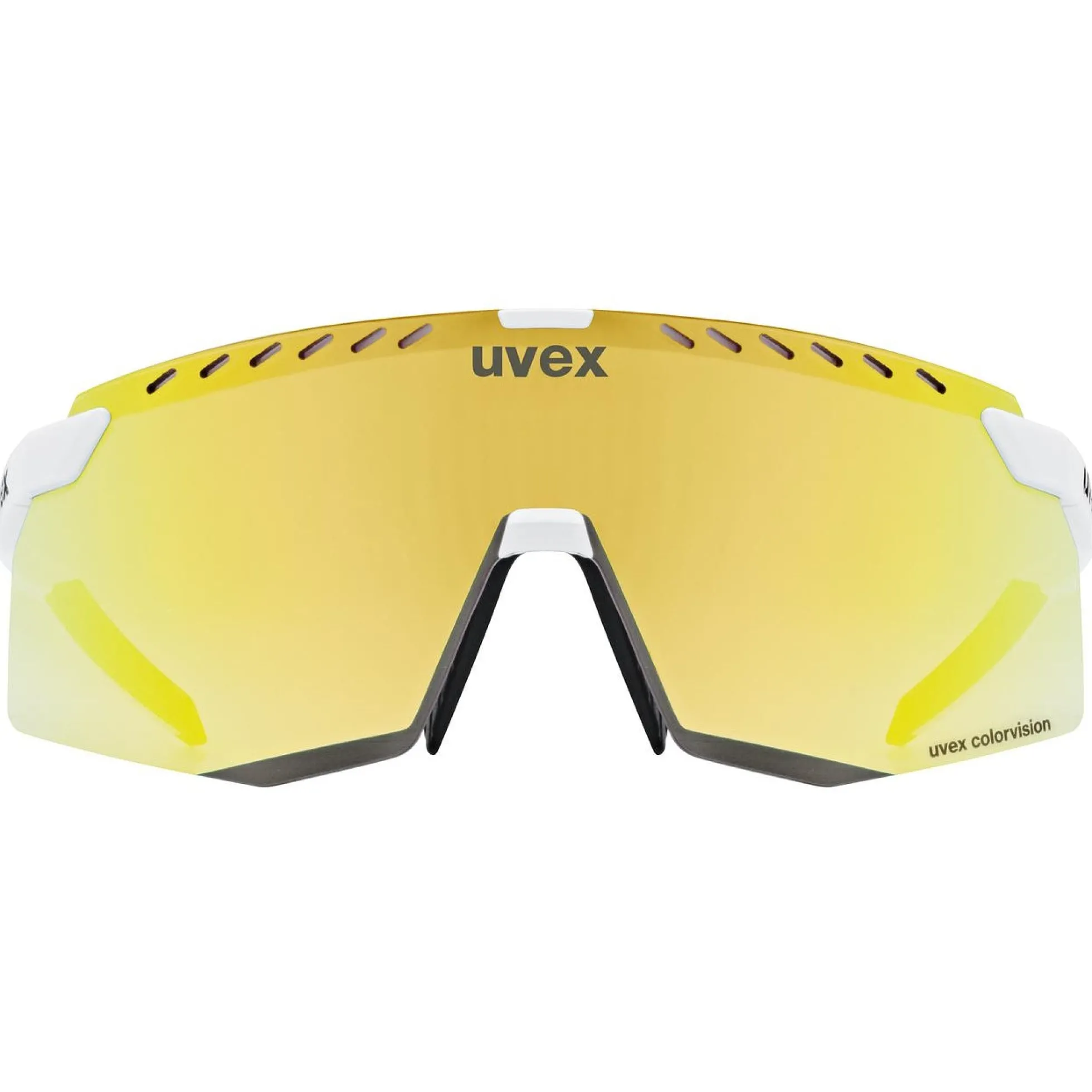 Occhiali Uvex Pace Stage CV - White Matt Yummy Yellow