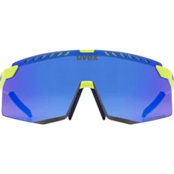 Occhiali Uvex Pace Stage CV - Yellow Matt Buzzy Blue