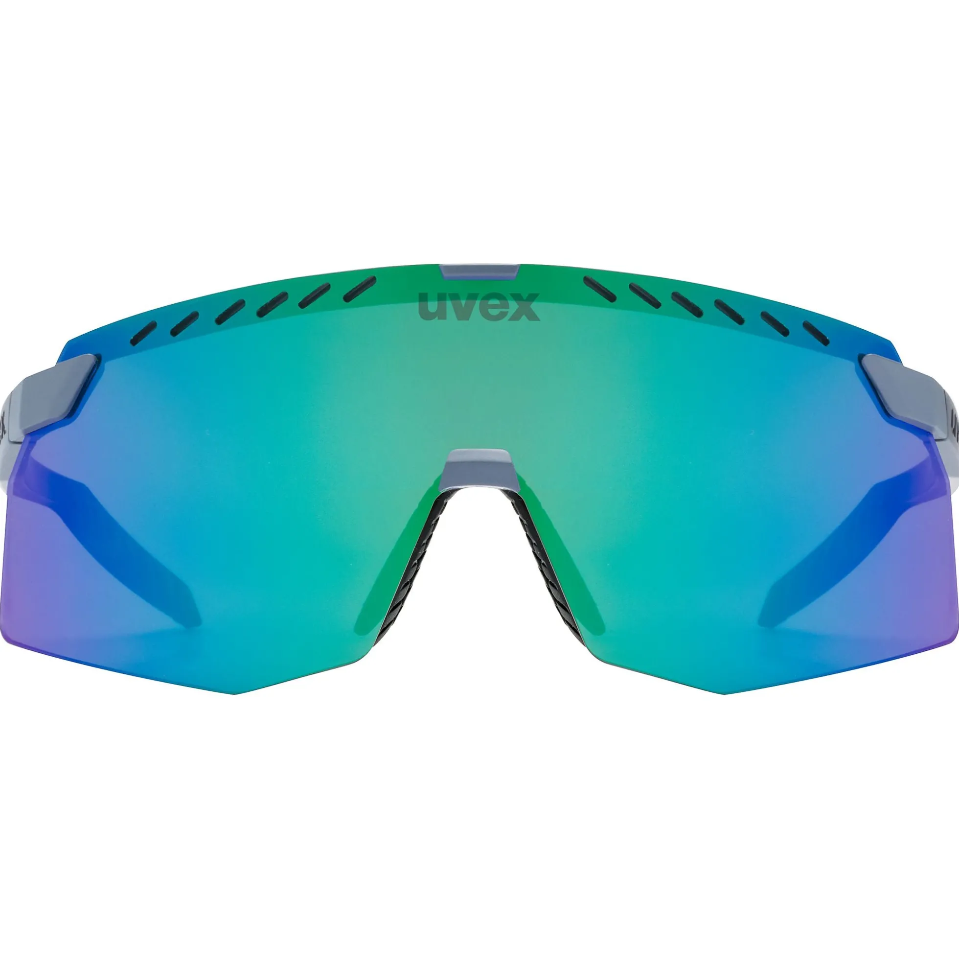 Occhiali Uvex Pace Stage - Grey Matte Mirror Green