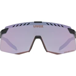 Occhiali Uvex Pace Stage S CV - Black Matt Mirror pink