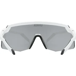 Occhiali Uvex Pace Stage S - White Matt Mirror Silver