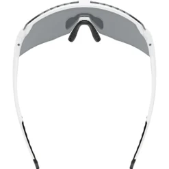 Occhiali Uvex Pace Stage S - White Matt Mirror Silver