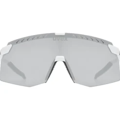 Occhiali Uvex Pace Stage - White Matt Mirror Silver