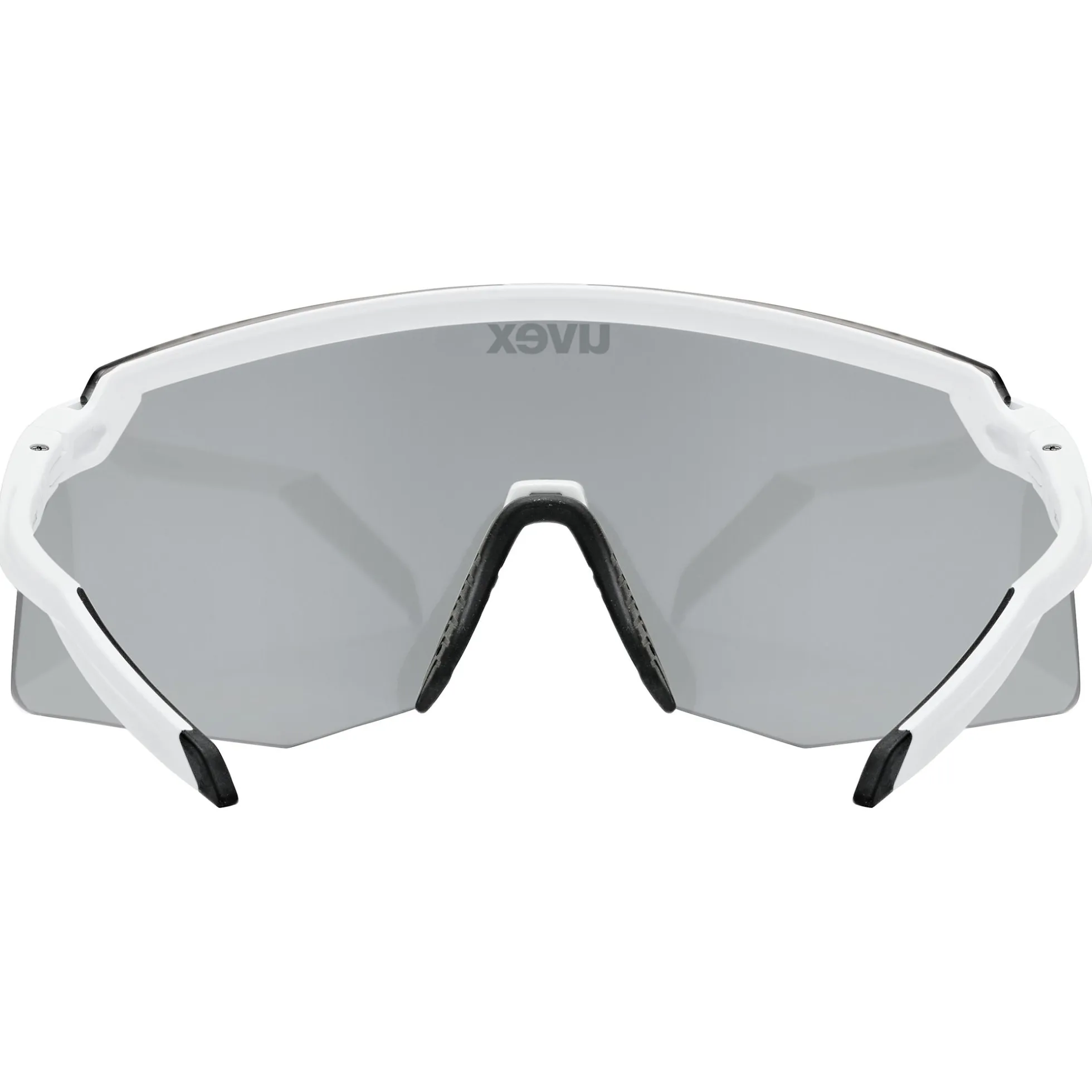 Occhiali Uvex Pace Stage - White Matt Mirror Silver
