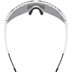 Occhiali Uvex Pace Stage - White Matt Mirror Silver