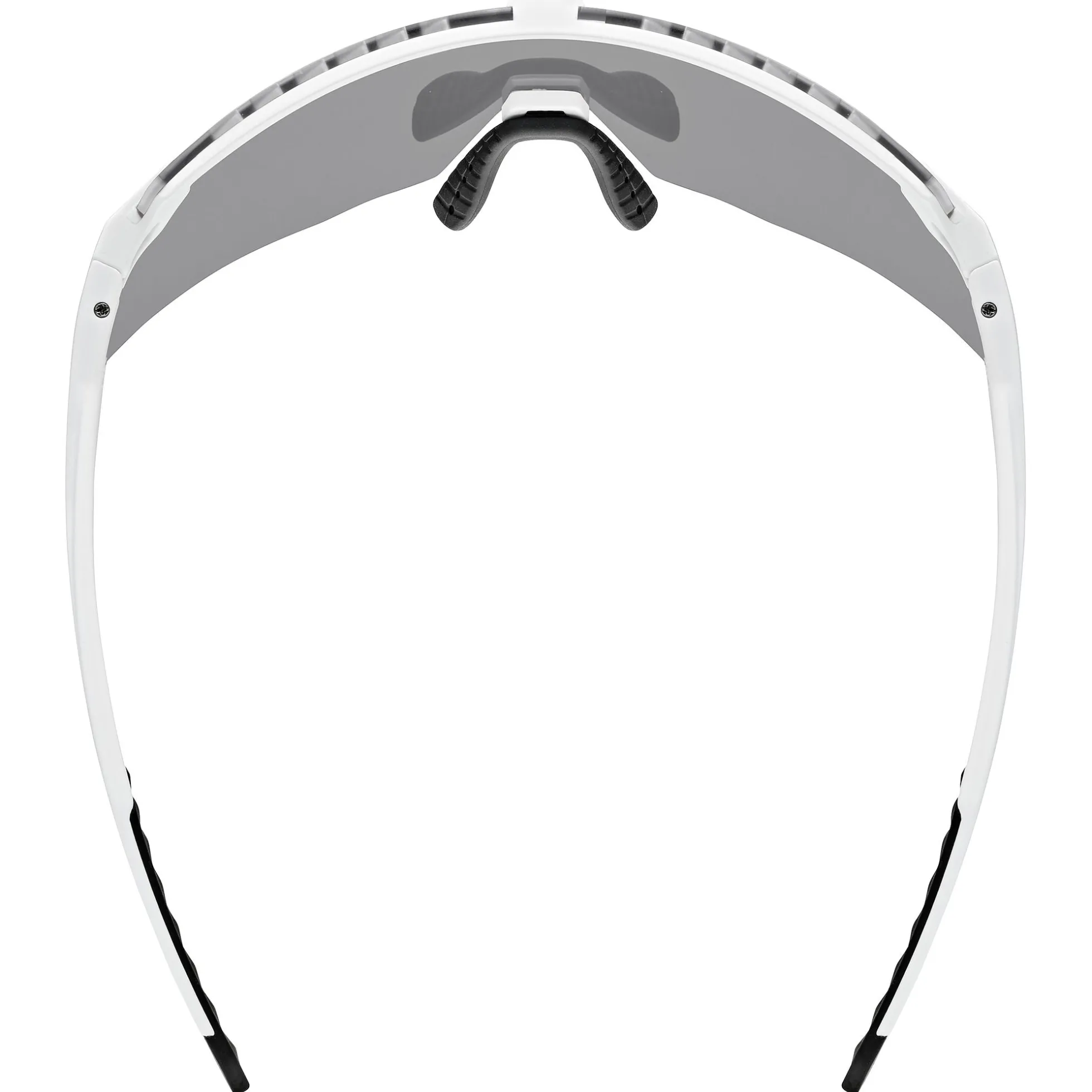 Occhiali Uvex Pace Stage - White Matt Mirror Silver