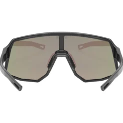 Occhiali Uvex Sequenze - Black Matte Mirror Green