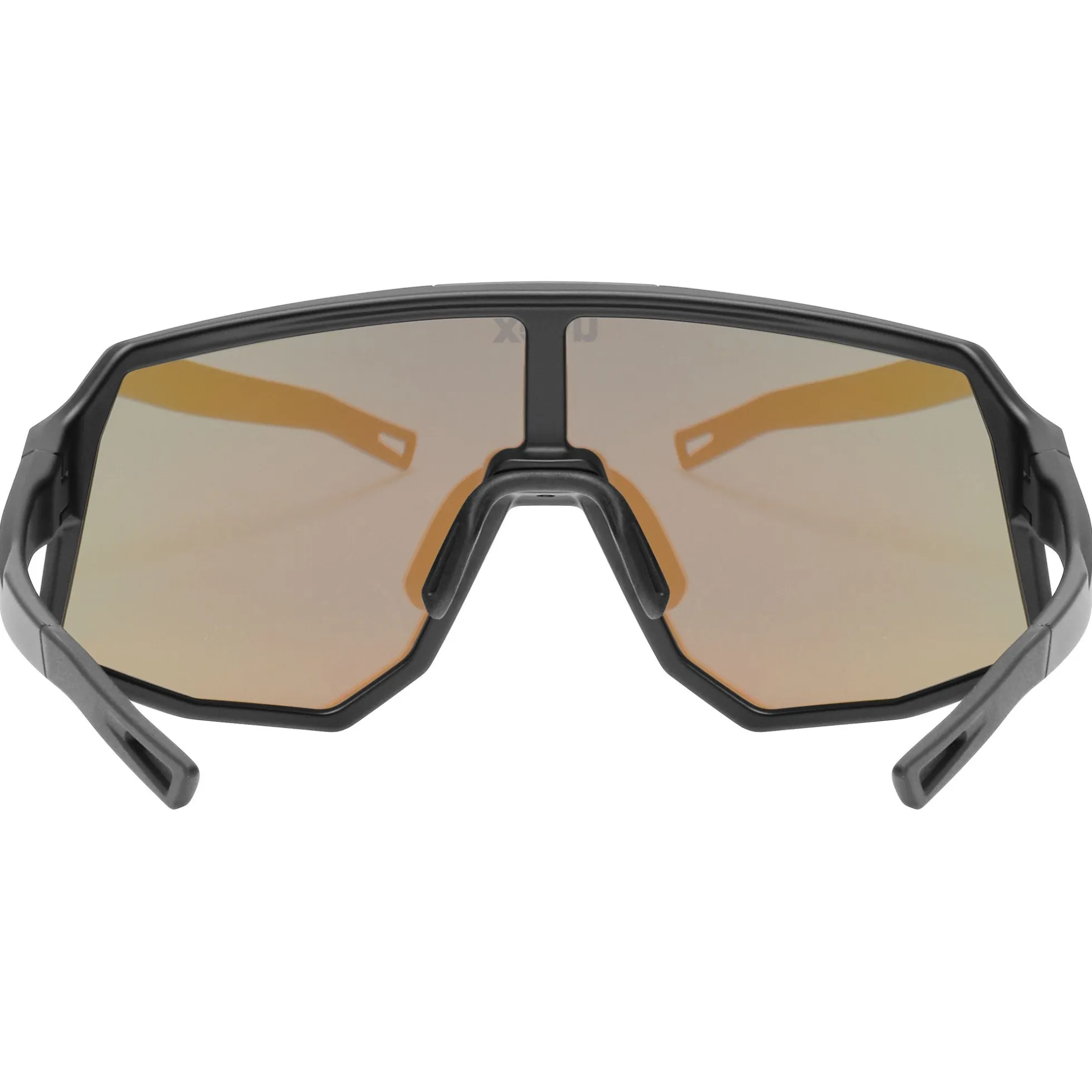 Occhiali Uvex Sequenze - Black Matte Mirror Blue