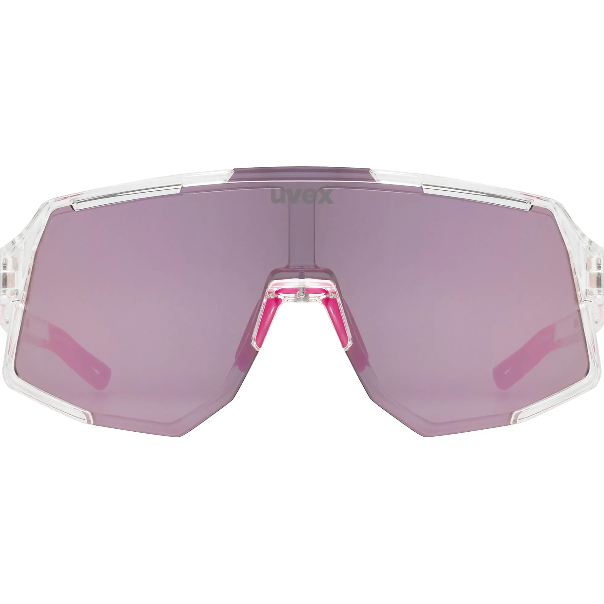 Occhiali Uvex Sequenze - Clear Mirror Pink