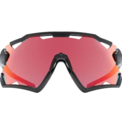 Occhiali Uvex Sportstyle 228 Set - Black mat mirror red