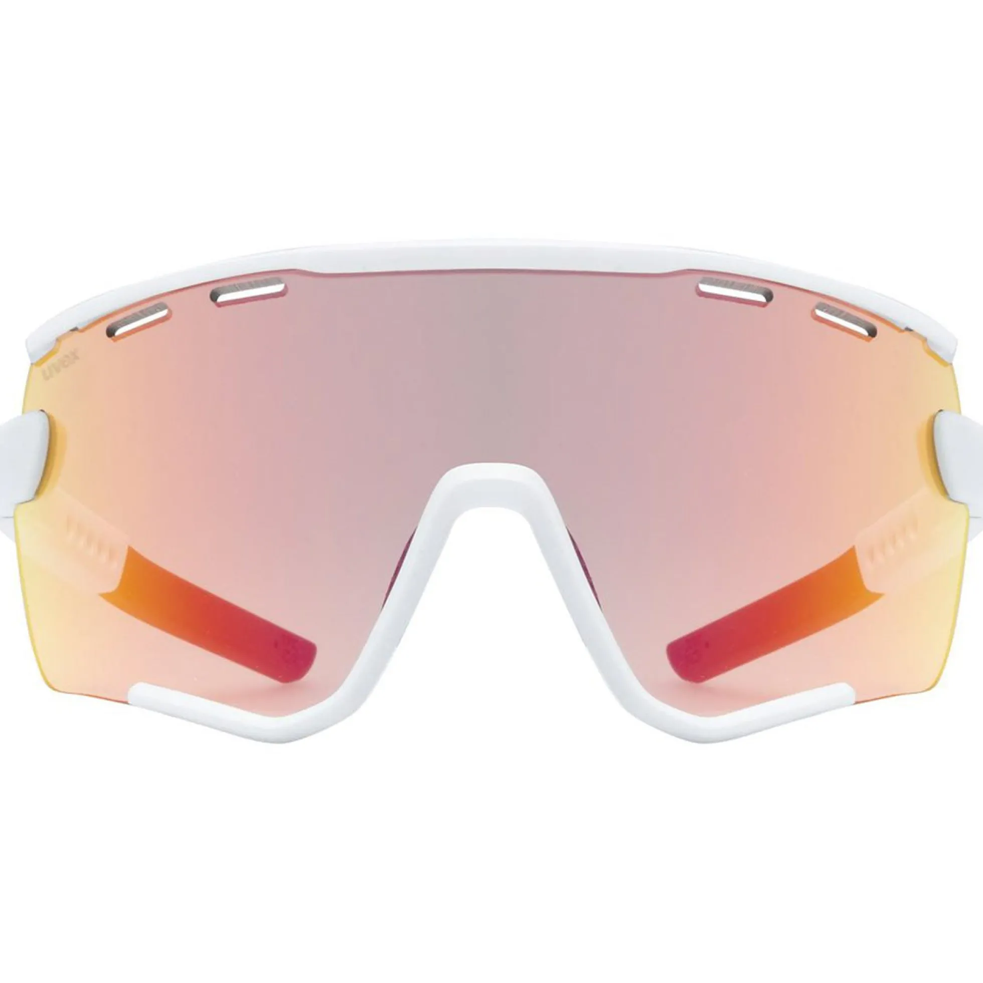 Occhiali Uvex Sportstyle 236 Set - White mat mirror red