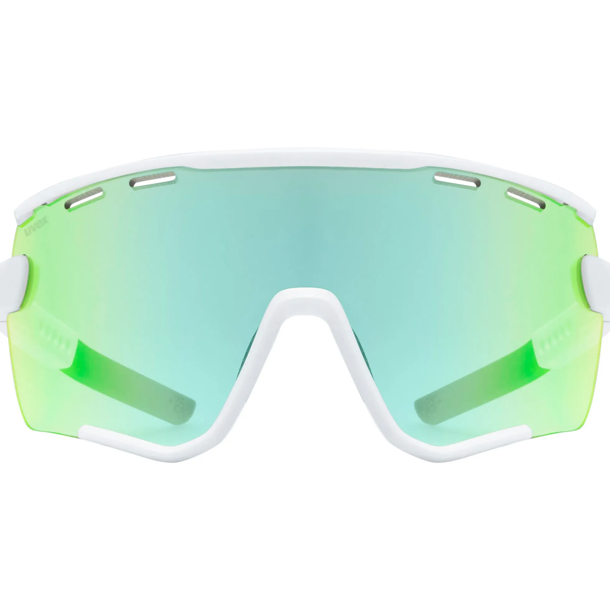 Occhiali Uvex Sportstyle 236 Set - Bianco opaco mirror green