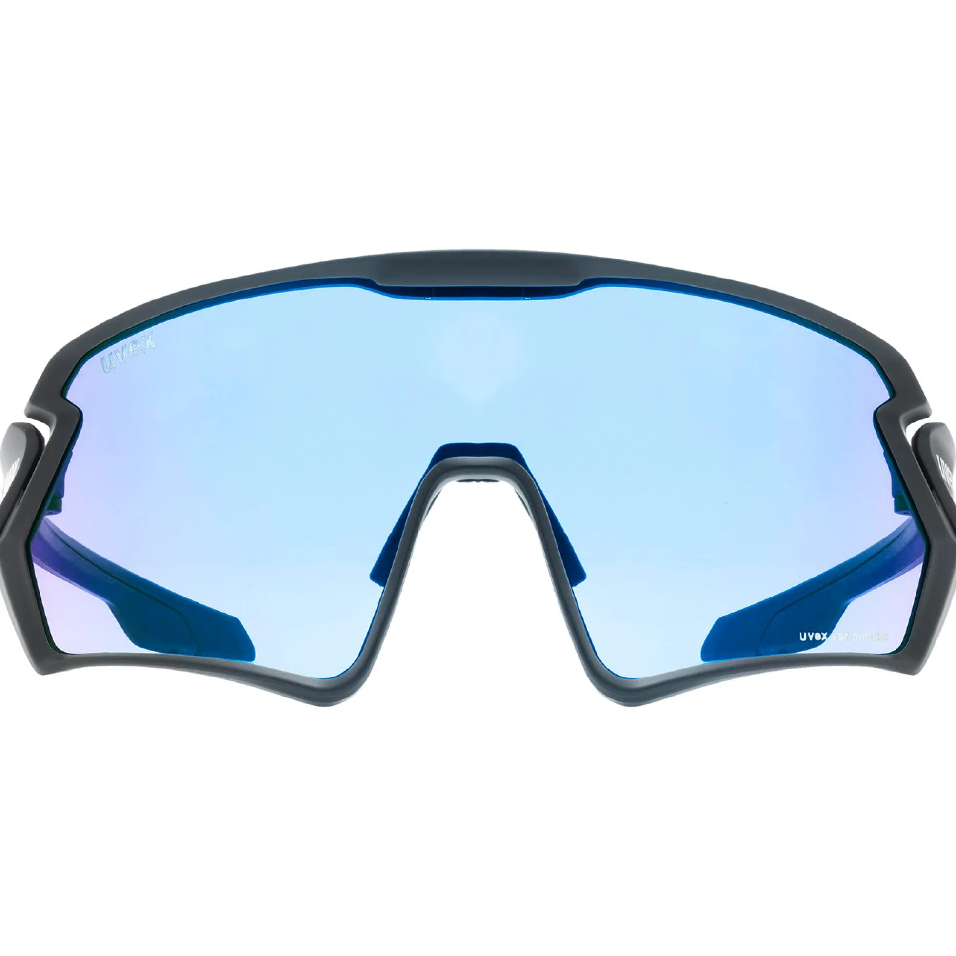 Occhiali Uvex Sportstyle 231 V - Black mat Variomatic blue
