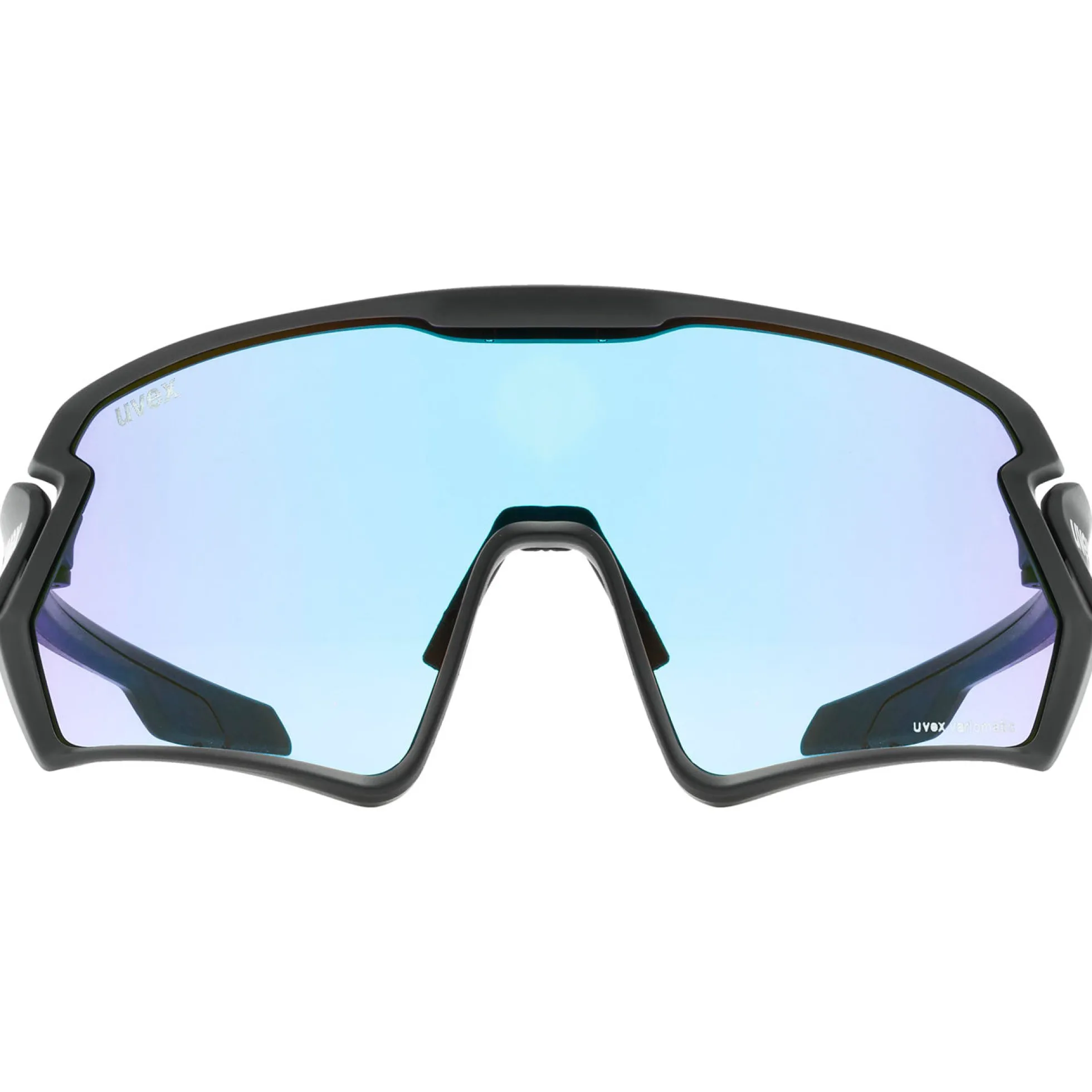Occhiali Uvex Sportstyle 231 V - Black mat Variomatic green