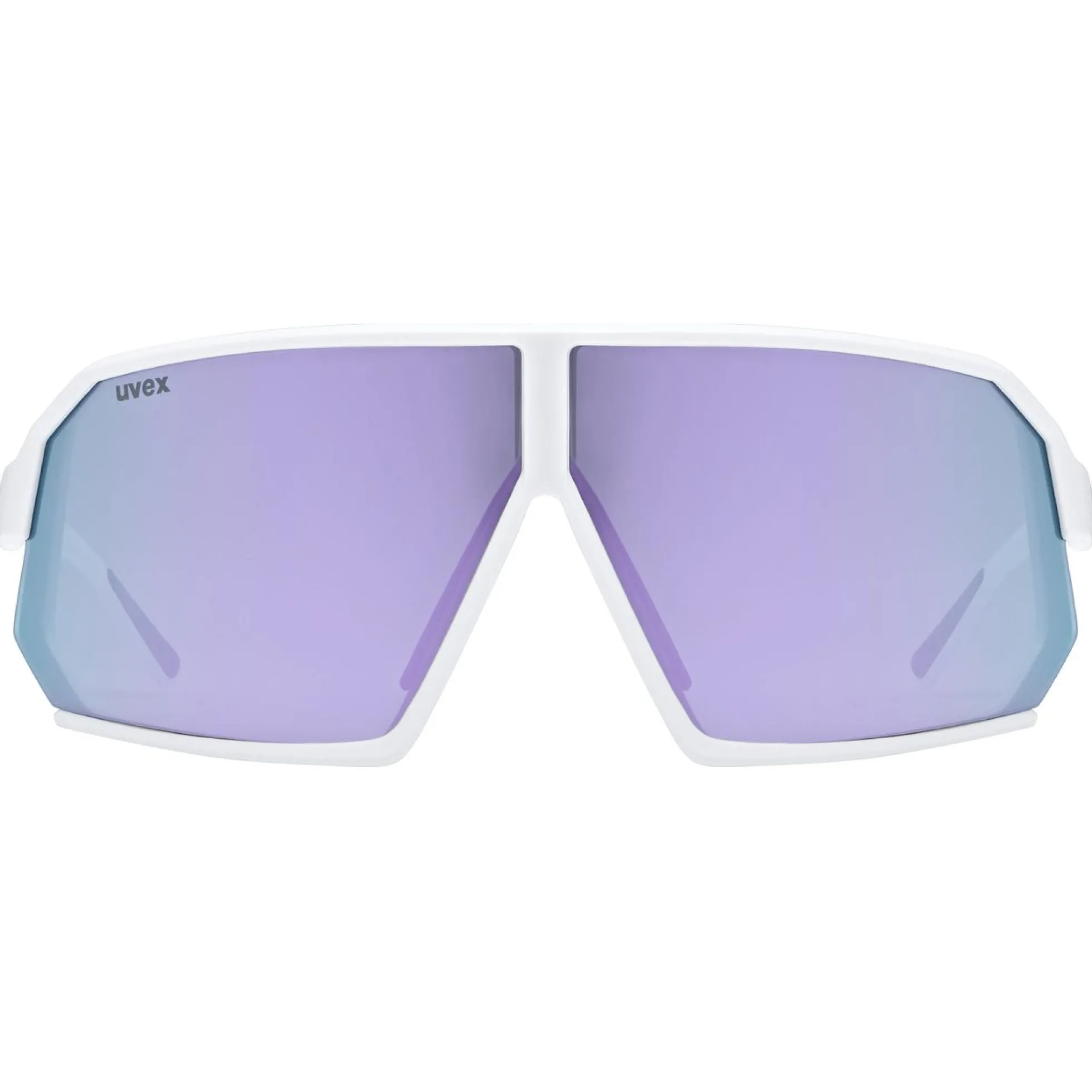 Occhiali Uvex sportstyle 237 - White matt mirror lavender