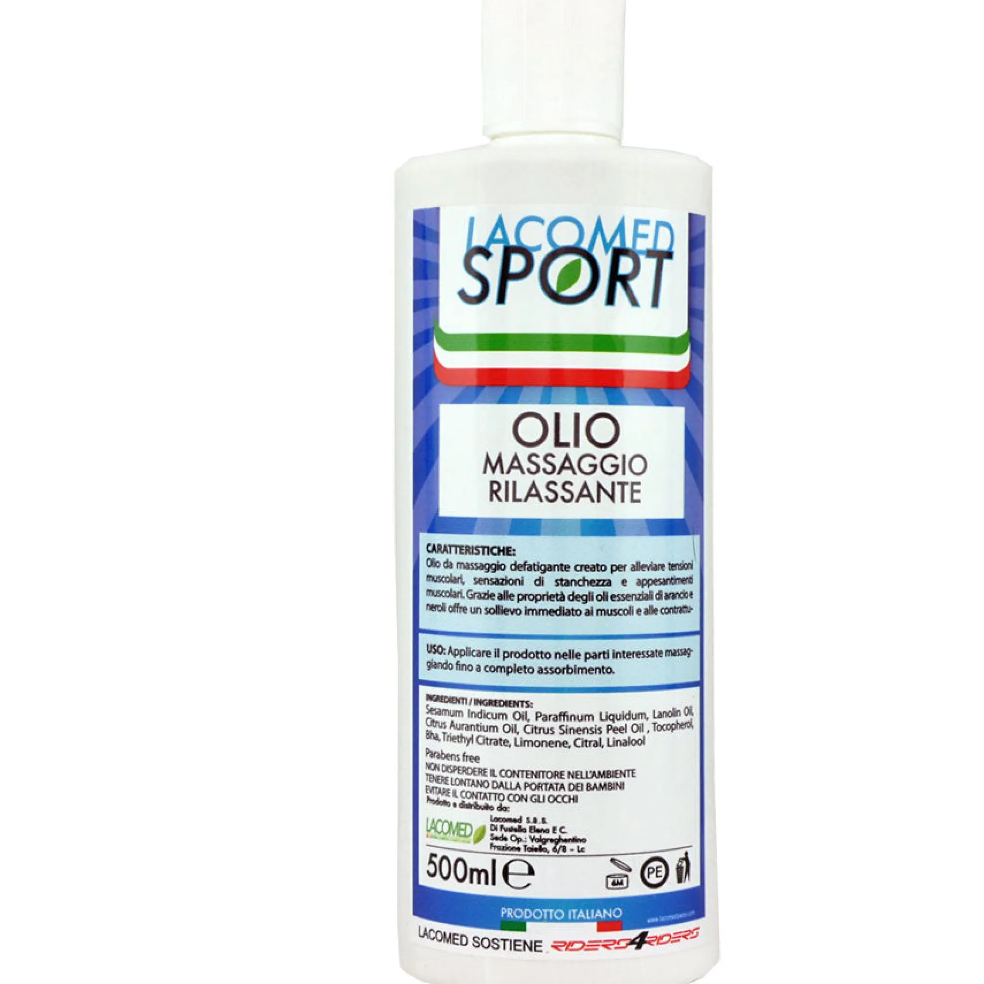 Lacomed Creme Defaticanti*Olio massaggio Rilassante - 500ml