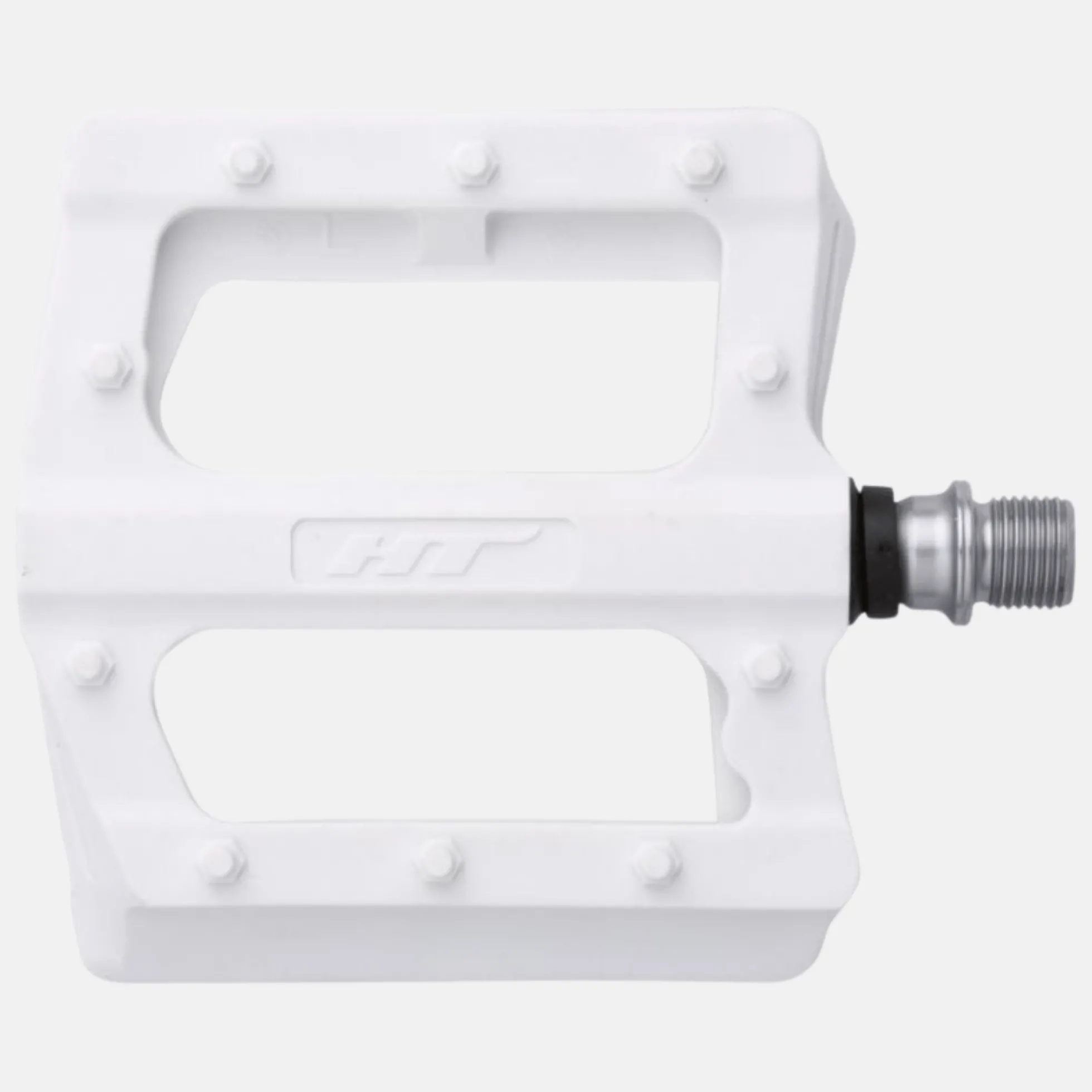 Pedali flat HT Nano-P PA12 - Bianco