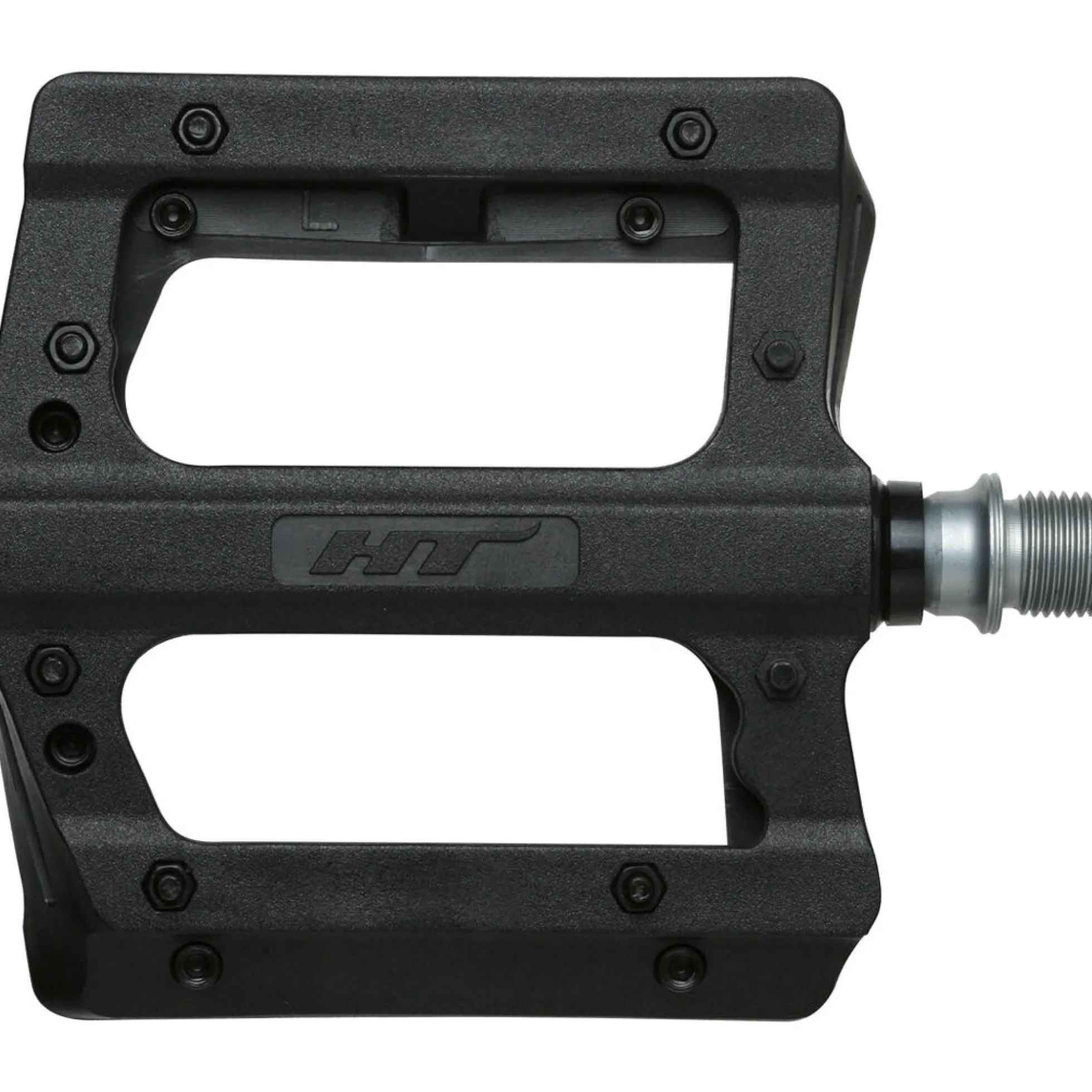 Pedali flat HT Nano-P PA12 - Nero