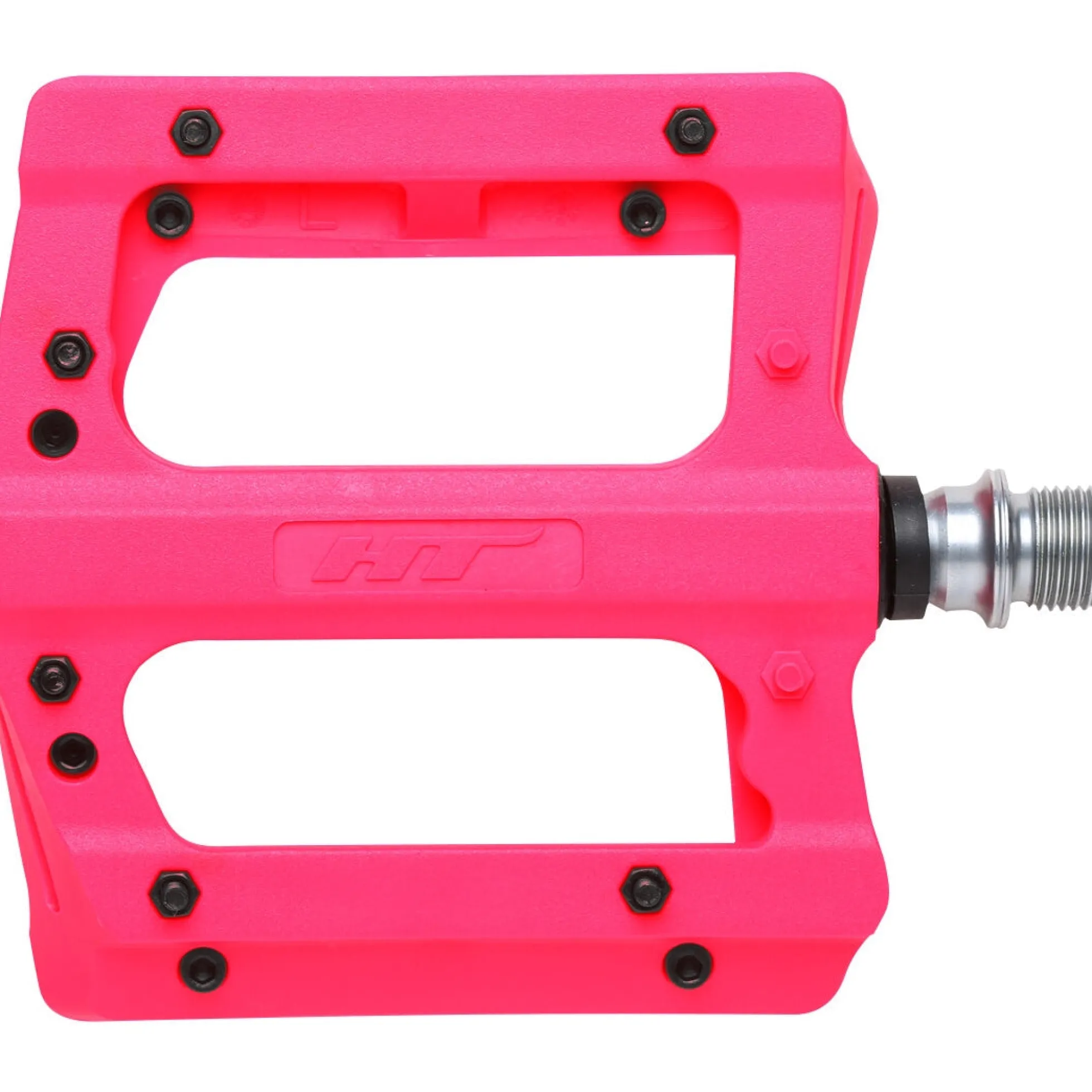 Pedali flat HT Nano-P PA12 - Rosa