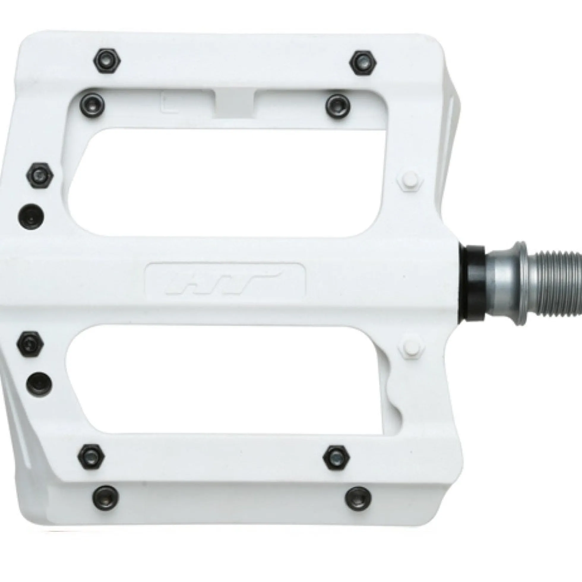 Pedali flat HT PA12A - Bianco