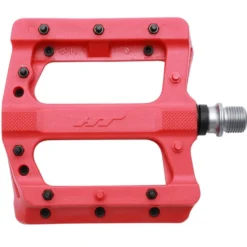 Pedali flat HT PA01A - Rosso