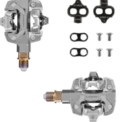 Pedali Look X-Track Power Dual - Argento