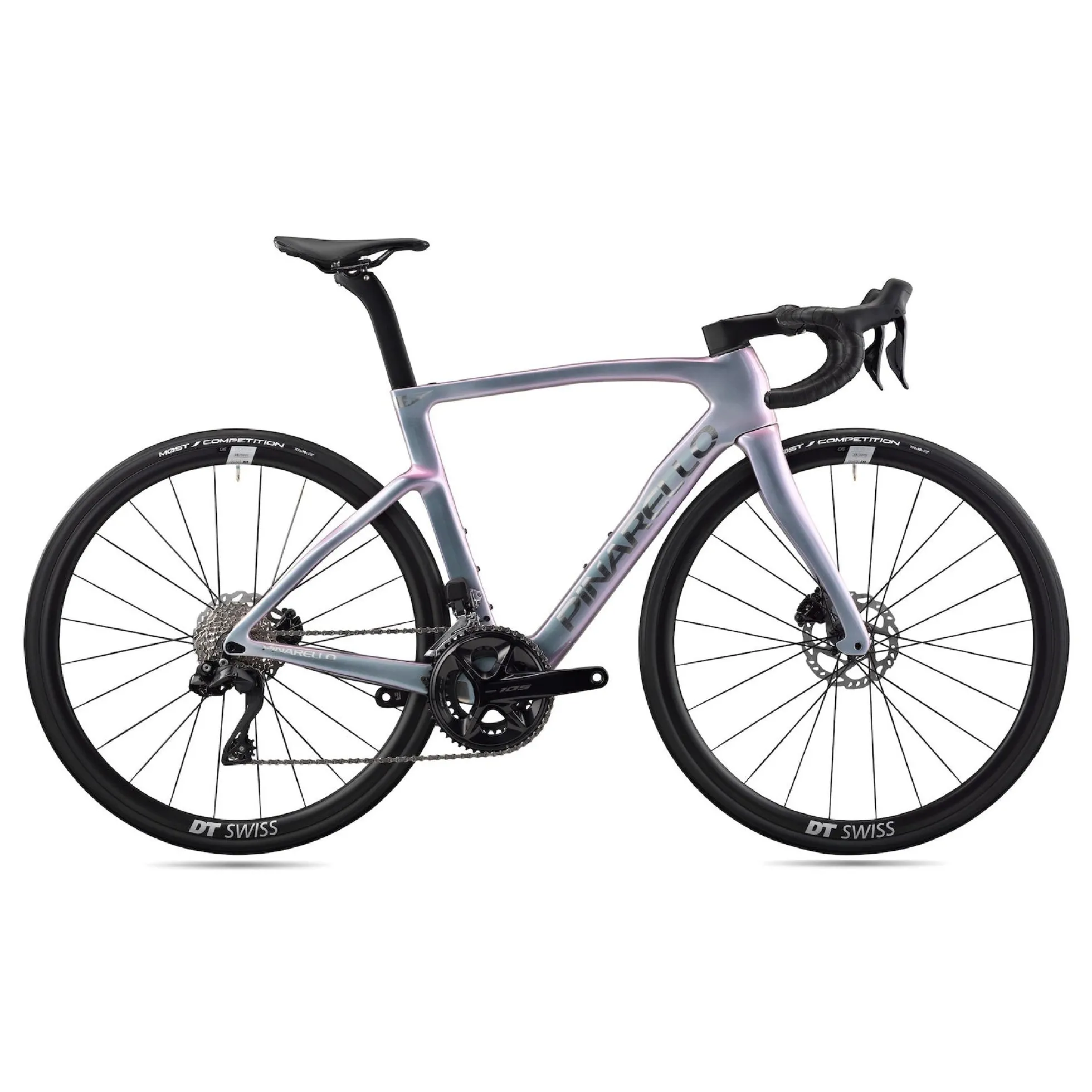 Pinarello F3 105 Di2 Dt Swiss A1800 - Grigio