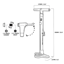 Blackburn Pompe Da Terra|Manutenzione*Pompa Aria da terra Piston 2 -