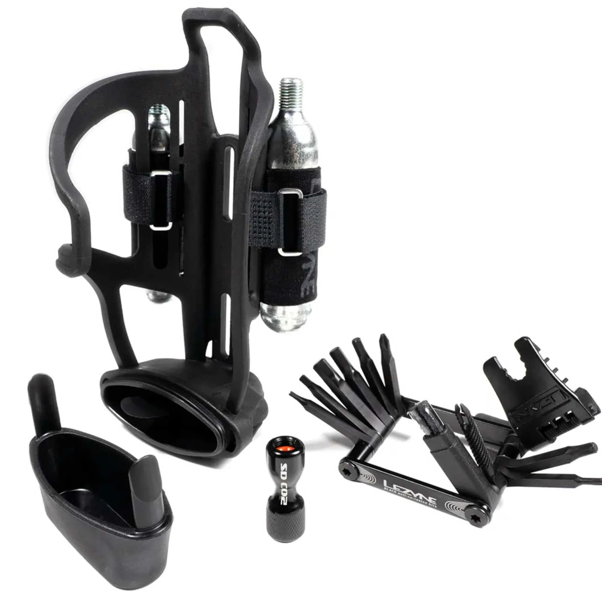 Lezyne Portaborraccia|Accessori*Portaborraccia Flow Storage cage