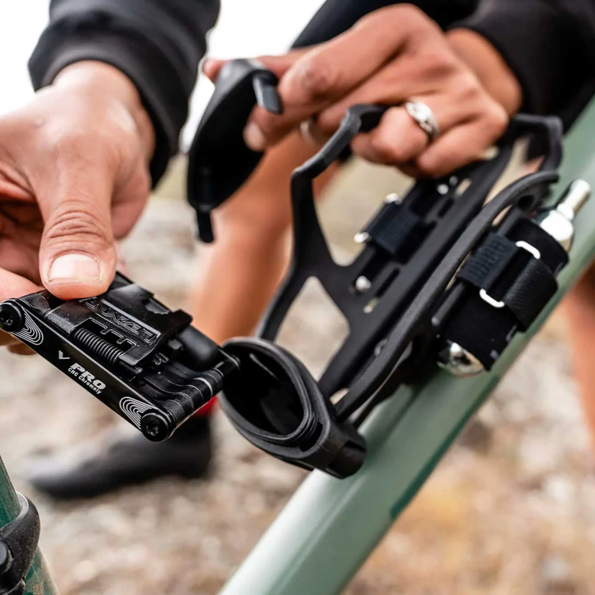 Lezyne Portaborraccia|Accessori*Portaborraccia Flow Storage cage