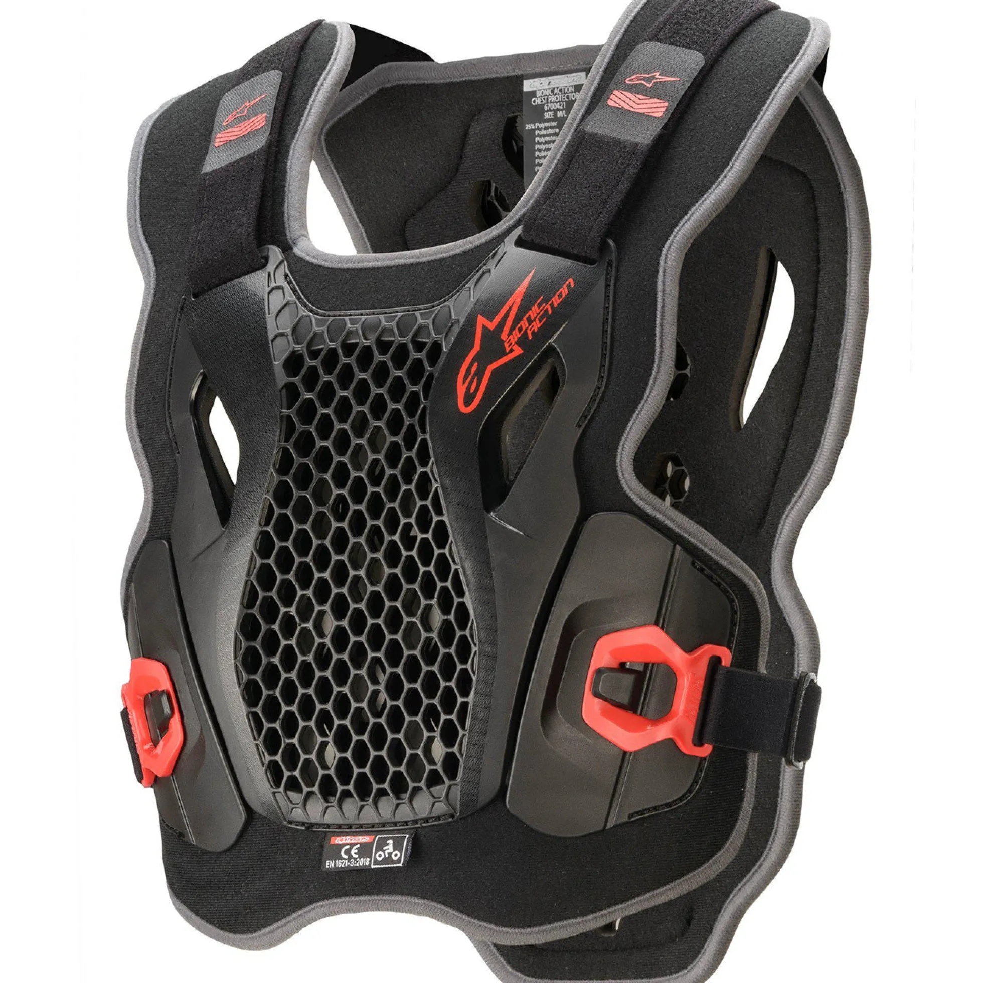 Protezione Gilet Alpinestar Bionic Action Chest - Nero