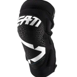 Protezioni ginocchio Leatt 3DF 5.0 ZIP - Nero bianco