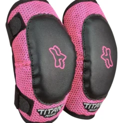 Protezioni gomito bambino Fox PeeWee Titan - Rosa