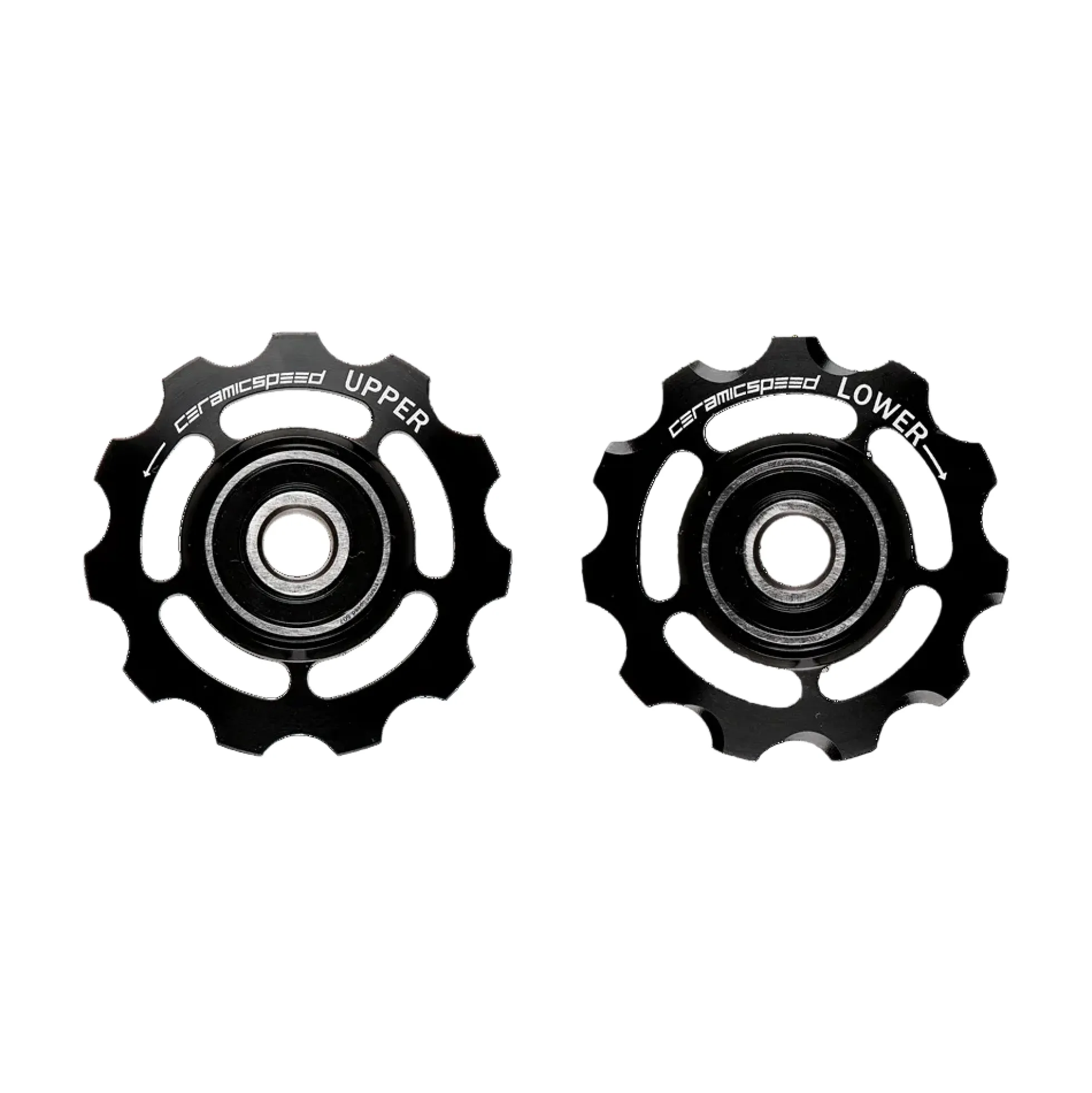 Pulegge CeramicSpeed Shimano 12v - Nero